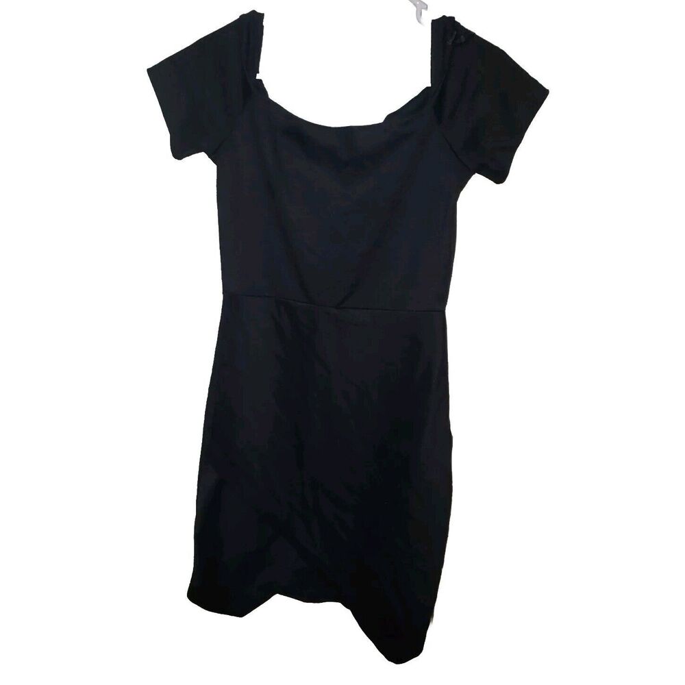 Soul Harmony Energy Black Midi Dress Size S